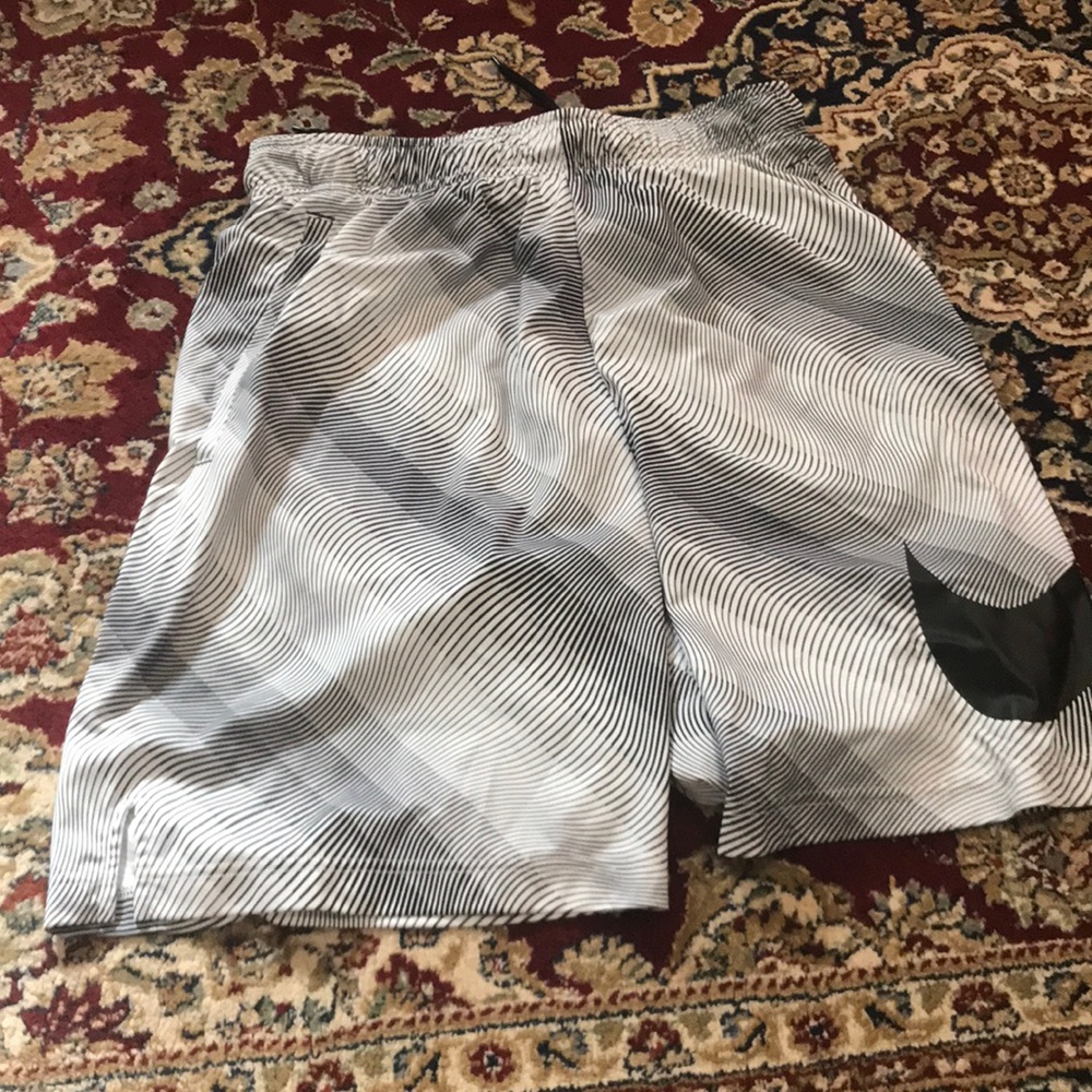 Zebra colored Nike shorts